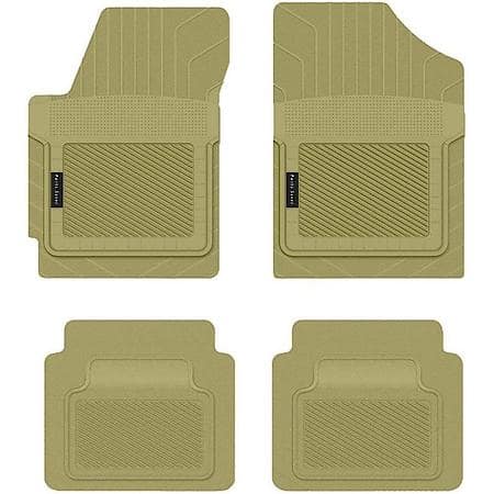 PantsSaver Custom Fit 4 Piece Floor Mat Set, Tan, 4222053