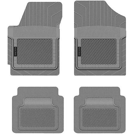 PantsSaver Custom Fit 4 Piece Floor Mat Set, Grey, 2139162