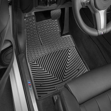 WeatherTech Direct-Fit, Deeply Sculpted Channels, Black, Tpe, 2 Piece, W524