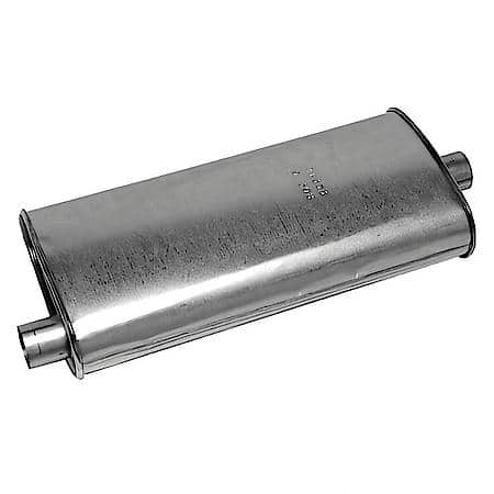 "Walker Quiet-Flow SS Direct Fit Exhaust Muffler 2"" Inlet (ID) 2"" Outlet (ID), 21353"