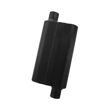 Flowmaster Inc. 50 Delta Muffler 409S - 2.25 Offset In - 2.25 Offset Out - Moderate Sound, 842453