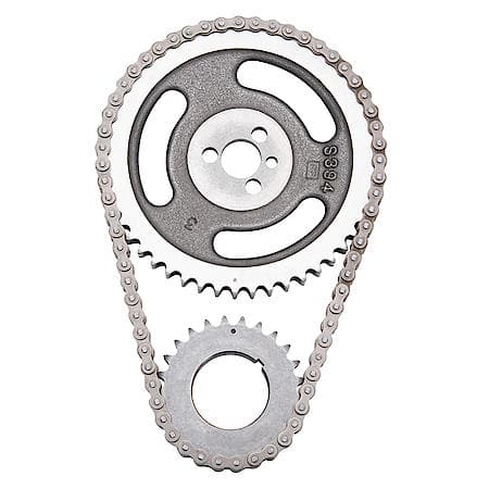 Edelbrock Performer-Link Adjustable True-Roller Timing Chain Set, 7809