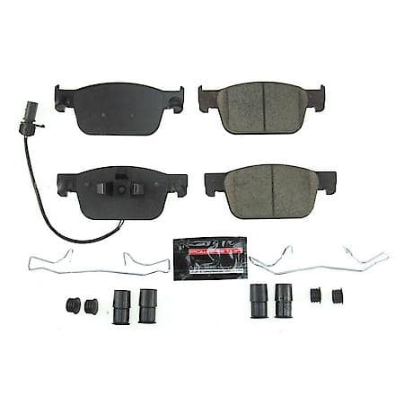 PowerStop Z23 Daily Driver Carbon-Fiber Ceramic Brake Pads with Hardware Kit, Z23-1953
