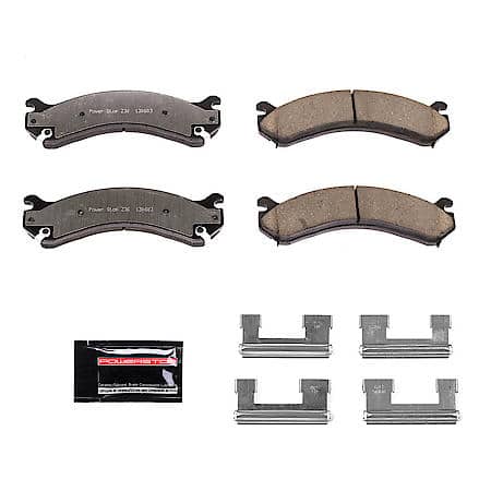 PowerStop Z36 Truck and SUV Carbon-Fiber Ceramic Brake Pads with Hardware Kit, Z36-909