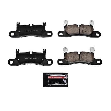 PowerStop Z23 Daily Driver Carbon-Fiber Ceramic Brake Pads with Hardware Kit, Z23-1453