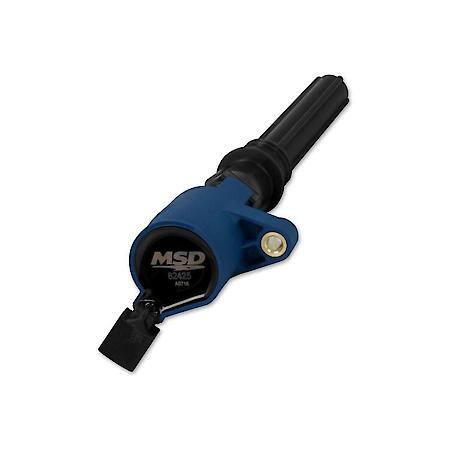 MSD Ignition Ignition Coil, Blue, Ford 4.6L / 5.4L 2-Valve, 1998-2014, Single, 82425