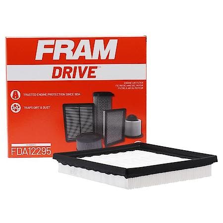 FRAM Drive Engine Air Filter: Standard, Meets or Exceeds Manufacturer Specifications, FDA12295