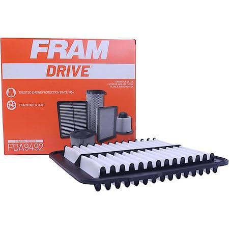FRAM Drive Engine Air Filter: Standard, Meets or Exceeds Manufacturer Specifications, FDA9492