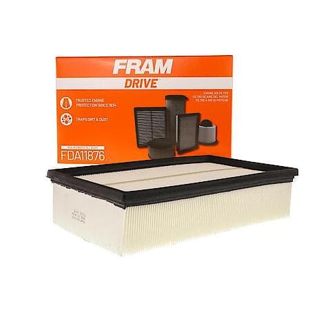 FRAM Drive Engine Air Filter: Standard, Meets or Exceeds Manufacturer Specifications, FDA11876
