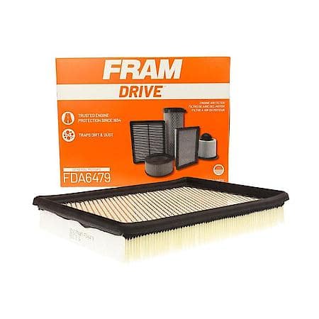 FRAM Drive Engine Air Filter: Standard, Meets or Exceeds Manufacturer Specifications, FDA6479