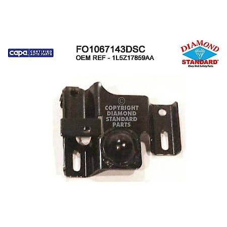 KAI New CAPA Certified Standard Replacement Front Passenger Side Bumper Mtg Bracket, FO1067143DSC