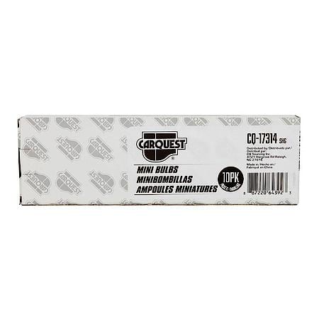 Carquest Mini Bulbs, 10PK (Sold by each), CQ-17314
