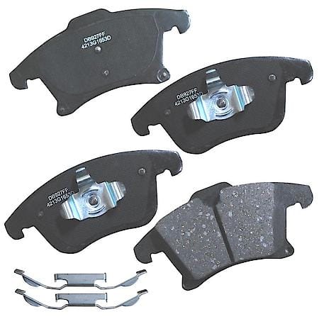 Carquest Front Brake Pads: Ceramic, With Hardware, Long Life, Quiet, and Low Dust, GNAD1653