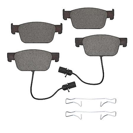 Carquest Brake Pads: With Hardware, Semi-metallic, Long Life and Quiet, GMKD1953