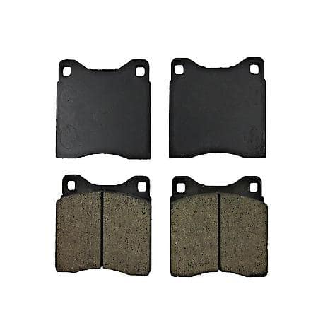 Carquest Brake Pads: Semi-metallic, Long Life and Quiet, MKD163A