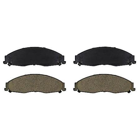 Carquest Front Brake Pads: Semi-metallic, Long Life and Quiet, MKD921