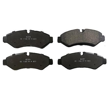 Carquest Rear Brake Pads: Semi-metallic, Long Life and Quiet, MKD2201