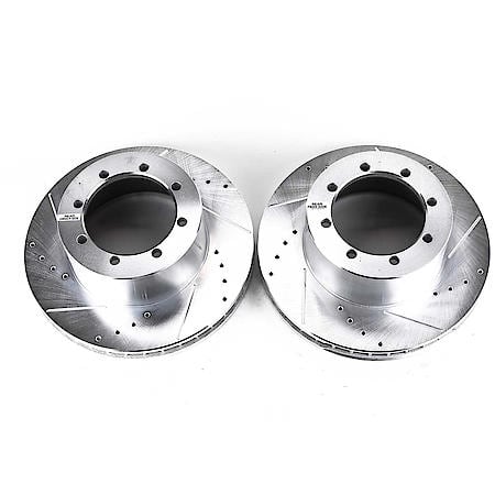 PowerStop Drilled And Slotted Rotor Pair, AR8564XPR