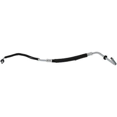 Dorman Transmission Oil Cooler Line: Exact Fit, Metal/Rubber, 624-614