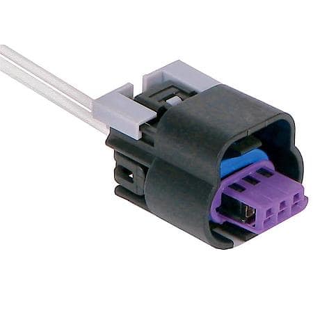 GM Genuine Parts 3-Way Female Black Multi-Purpose Pigtail, PT1496