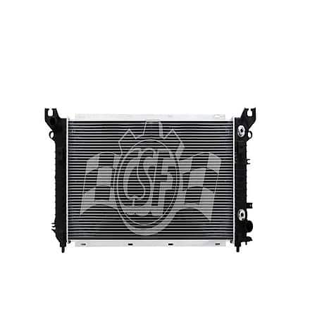 "CSF Cooling 34""L X 16-7/16""W X 1-1/4""D Core, Crossflow, 1 Row, Aluminum Core/Plastic Tanks, 3838"