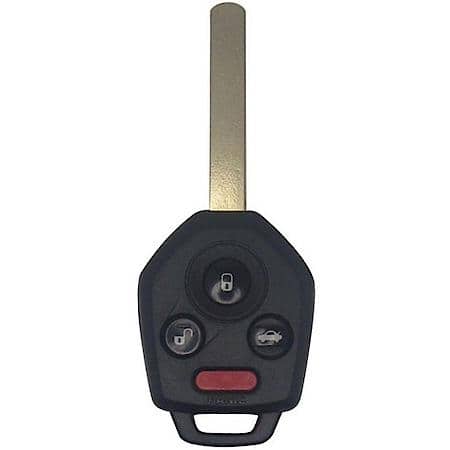 iKeyless Subaru Remote & Key Combo - 4 Buttons, SUBKEY030COMBO
