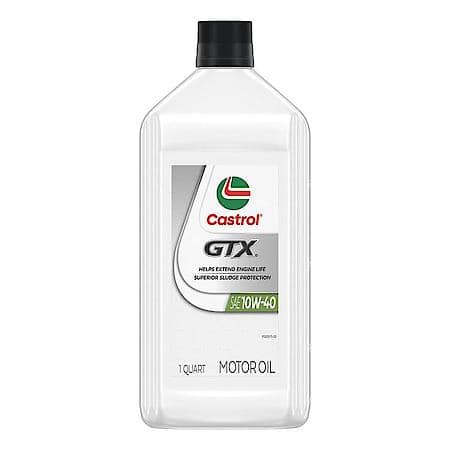 GTX Conventional 10W-40 Motor Oil: Helps Protect Against Sludge Build Up, 1 Quart