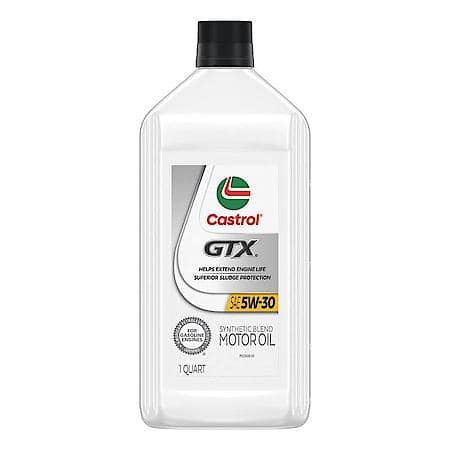 GTX Ultraclean Synthetic Blend 5W-30 Motor Oil: No Oil Keeps Engines Cleaner, 1 Quart