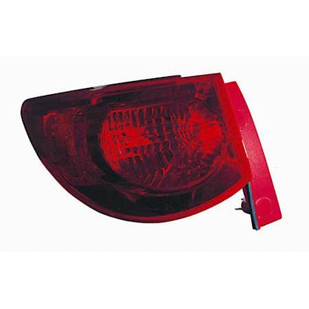 KAI New Economy Replacement Driver Side Outer Tail Light Assembly, GM2800238V