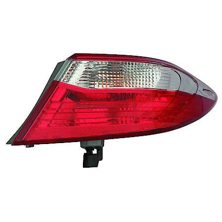 KAI New Economy Replacement Passenger Side Outer Tail Light Assembly, TO2805121V