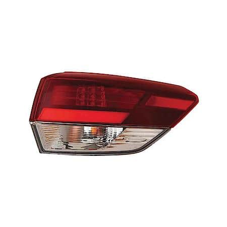 KAI New Economy Replacement Passenger Side Outer Tail Light Assembly, TO2805153V