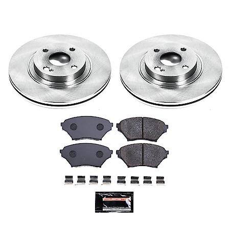 PowerStop Front Track Day High-Performance Brake Pad and Rotor Kit, TDBK2353