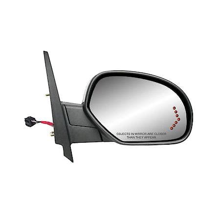 K-Source Mirror Assembly: Passenger Side, Power Adjustment, Heated, Foldable, 1 Pk, 62145G
