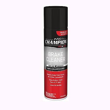 Champion Fluids PRO CARE Non-Chlorinated Brake Cleaner Low VOC Formula 14 oz., 9525I