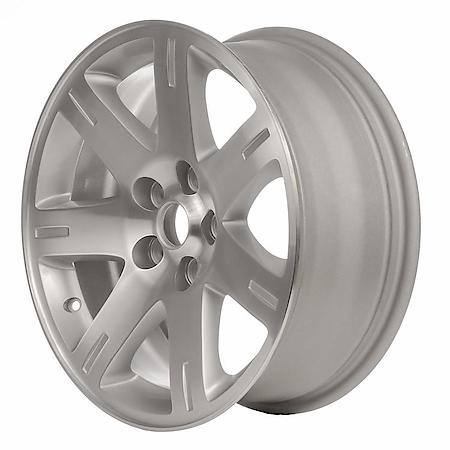 KAI Recon OEM Aluminum Alloy Wheel, 17 X 7, 7 Spokes, 5 Lug, Machined And Silver, ALYCK024U10