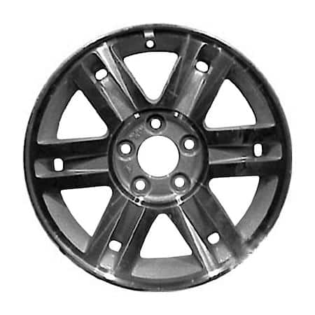 KAI Recon OEM Aluminum Alloy Wheel, 16 X 7, 6 Double Spokes, Machined And Silver, ALYFE032A20