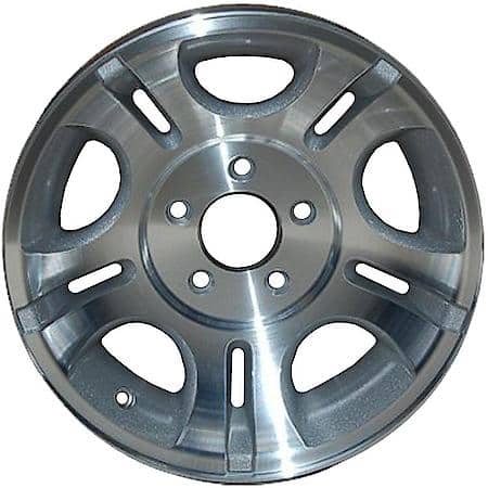 KAI Recon OEM Aluminum Alloy Wheel, 15 X 7, 5 Slots, 5 Lug, Aftermarket Chrome, ALYFC046U85