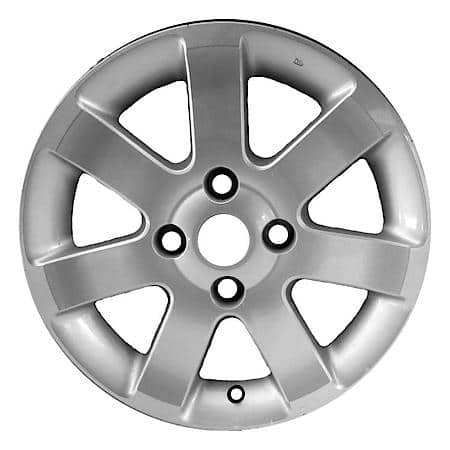 KAI Recon OEM Aluminum Alloy Wheel, 16 X 6.5, 7 Spokes, 4 Lug, All Painted Silver, ALYNK089U20