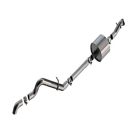 "Borla Performance Exhaust SS, 2.75""Dia Pipe, Single Exhaust With Single Exit, Truck Single Left Rear Exit, 140902"