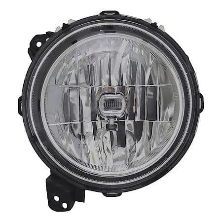 KAI New CAPA Certified Standard Replacement Driver Side Headlight Assembly, CH2502314C