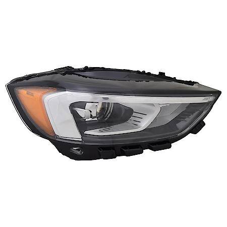 KAI New CAPA Certified Standard Replacement Passenger Side Headlight Assembly, FO2503391C