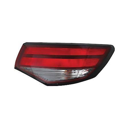 KAI New Economy Replacement Passenger Side Outer Tail Light Assembly, NI2805121V