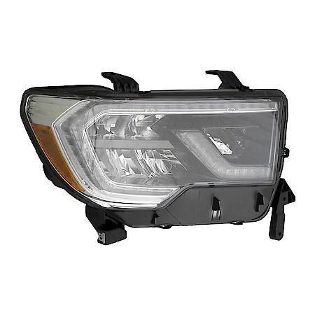 KAI New Economy Replacement Passenger Side LED Headlight Assembly, TO2503265V