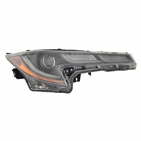KAI New CAPA Certified Standard Replacement Passenger Side Headlight Assembly, TO2503287C