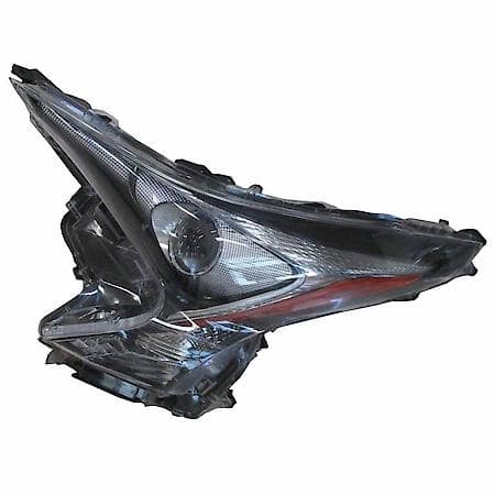 KAI New CAPA Certified Standard Replacement Driver Side LED Headlight Assembly, TO2518192C