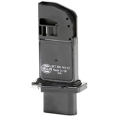 Hella Mass Air Flow Sensor - 5-Pin Connector - Bolted - Without Housing, 009149611