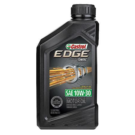 Castrol Edge 10w 30 Full Synthetic Motor Oil 1 Quart 152e4e Advance Auto Parts