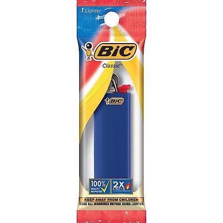 parts of a bic lighter