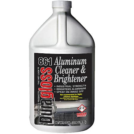 Duragloss Aluminum Cleaner Brightener Industrial Strength Biodegradeable Easy To Use Spray On Wait 3 Minutes And Rinse Off 861 Advance Auto Parts