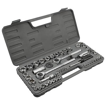 Performance Tool 52 Piece 1 4 3 8 1 2 Drive Socket Set W1172 Advance Auto Parts